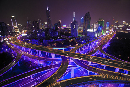 sapphire1707:  Shanghai Skyline by *paikan07 
