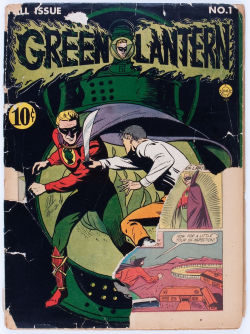 spicyhorror:  Green Lantern #1, 1941