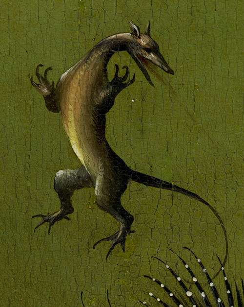 Underrated creatures from The Garden of Earthly Delights by Hieronymus Bosch, c. 1490-1510. •Follow 