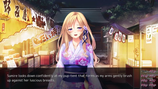 http://www.dlsite.com/ecchi-eng/work/=/product_id/RE225263.htmlPrice 1728 JPY  ฟ.65 Estimation (17 May 2018)        [Categories: Game Adventure]Circle : Cherry Kiss Games  Unhappy with his life in Tokyo, Kazuma returns to his hometown in the Japanese