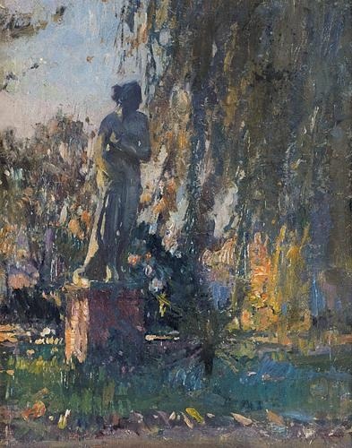 Alessandro Lupo“Il giardino della villa del pittore”