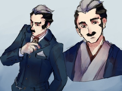 DGS/the great ace attorney 1&2 fanarts  