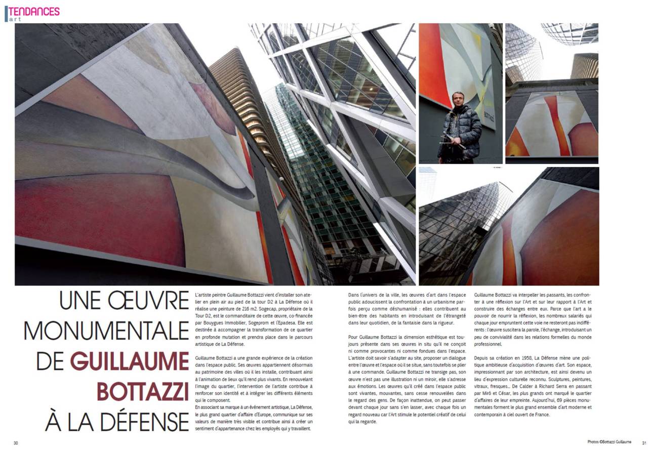 Guillaume Bottazzi :  Magazine Tendances