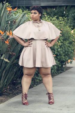 dynastylnoire:    Plus Size Model Keyera