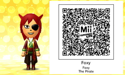 I Make My Own Fate Five Nights At Freddy S Tomodachi Life Qr Code