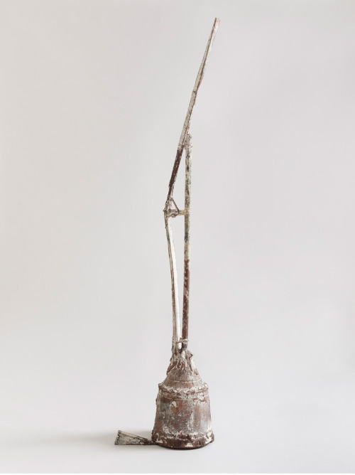 thatsbutterbaby: Cy Twombly - Madame D'O, 1999.   Bronze, 177.8 x 40.6 x 27 cm.