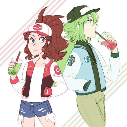 jewish-anime:matcha x strawberryfelt good to dust off the ol’ otp after a million years, haha