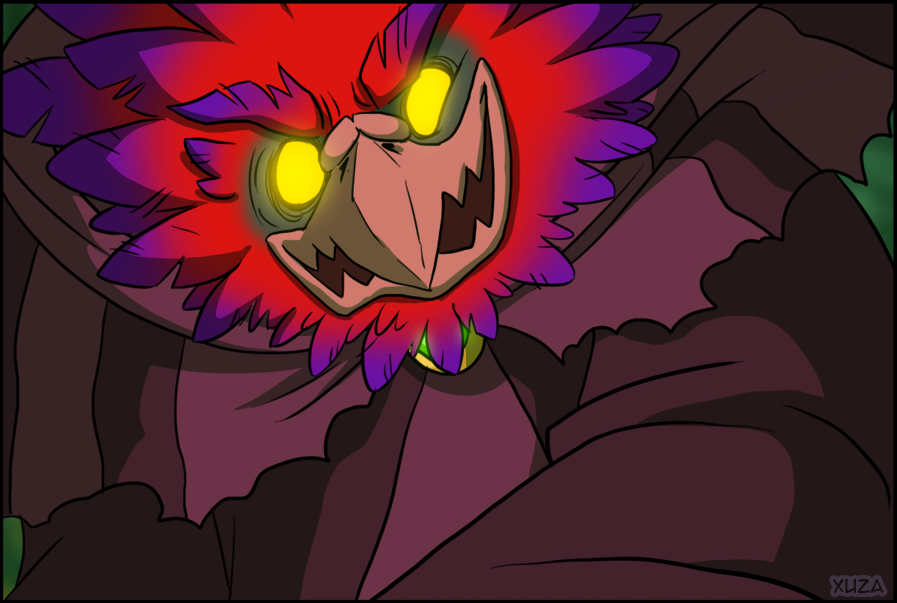 xuza:  Something of a continuation of this comic…! After he lost his amulet, Vronaak