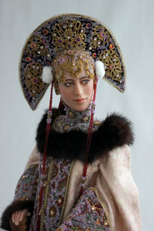 imperial-russia:Incredibly beautiful doll of Grand Duchess Elizaveta “Ella” Fyodoro