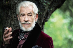 bohemea:  Ian McKellen by Phil Poynter 