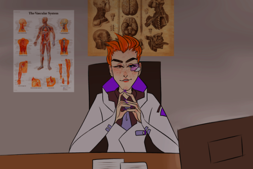 stagfriend: “ I got those reports you wanted, Dr. O’Deorain… ”  (please fullsize!) (commissions)