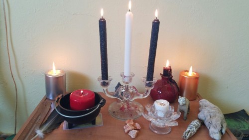 Success spell. Get a red candle and carved into it the thing you want to happen while chanting the w