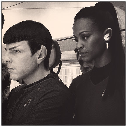 hurt-spock:Behind the scenes images cropped so they dont look like they’re bts. 