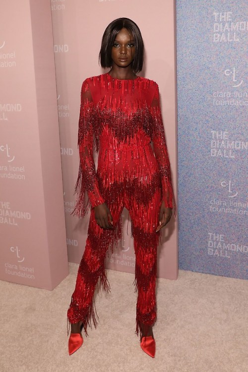 Duckie Thot in Naeem Khan