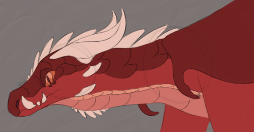 Hello I Saw Your Requests Were Open, Could You Draw The Dragon Thorn From The Inheritance Cycle Please?