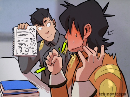 acatnamedskai: And Keith never drew again.