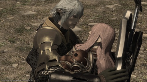 the Miss Nox x Haurchefant gpose compilation nobody asked for but you’re getting it anyway