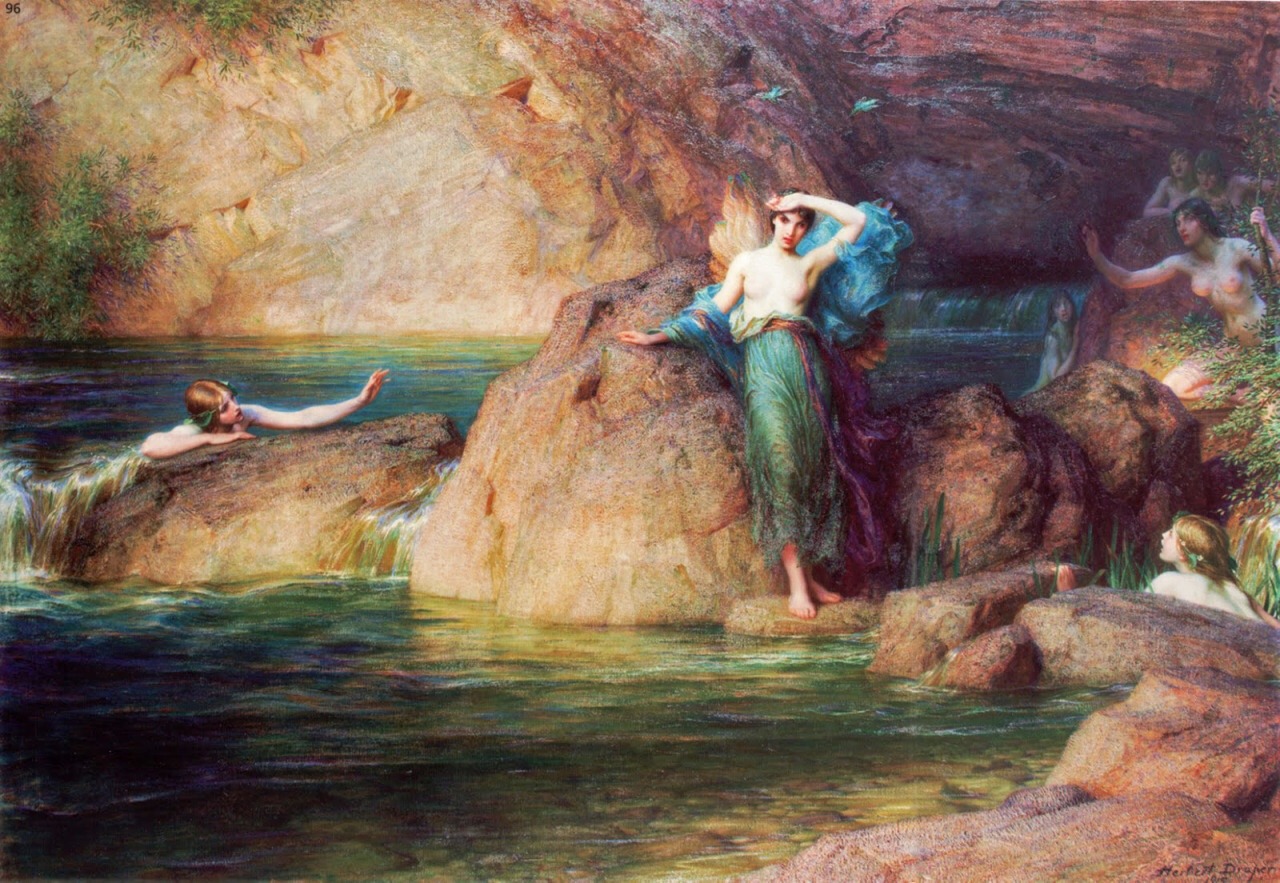 art-is-art-is-art:  Halcyone, Herbert James Draper 