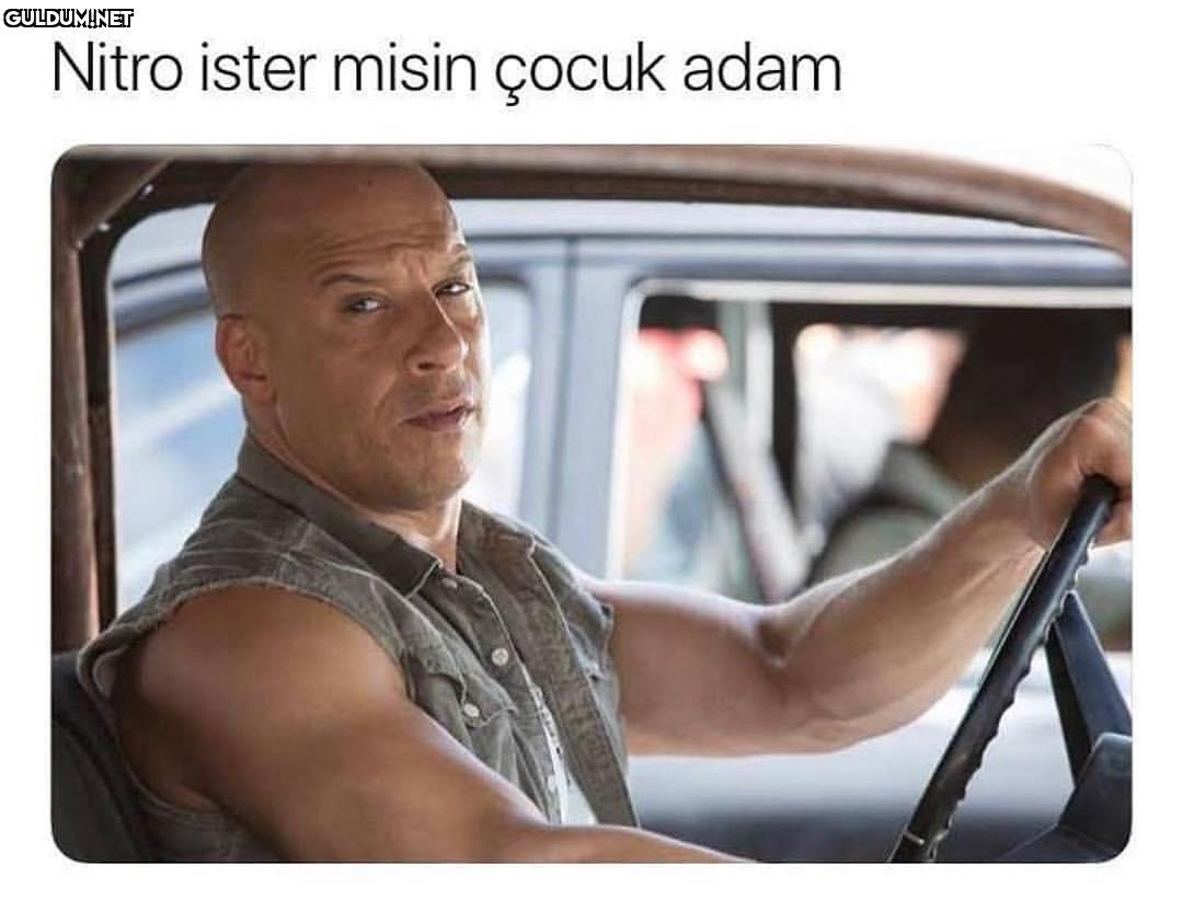 Nitro ister misin çocuk...