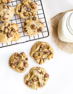 foodffs:  Butter-less chocolate chip cookies