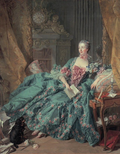 Madame de Pompadour, c. 1756, by François Bouchersource