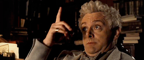 calamity-bean: calamity-bean: Appreciation post for the very stylish pinky ring Aziraphale has been 