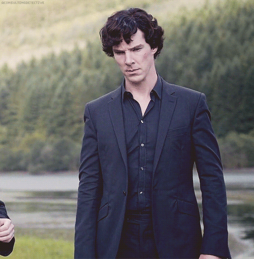 Gratuitous Sherlock GIFsDefinitely the new sexy.