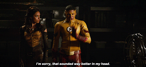 theflashgifs:actual bisexual wally west