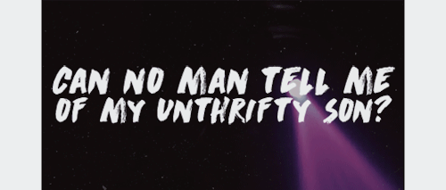prancy:Can no man tell me of my unthrifty son?‘Tis full three months since I did see him last;If any