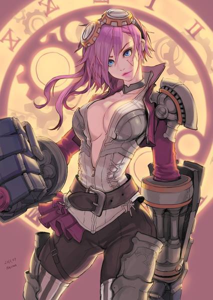sexybossbabes:  LEAGUE OF LEGENDS HENTAI &gt; VI &lt;  [  LoL Hentai  &lt;