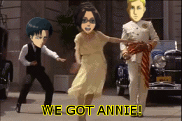pale-guy:   WE GOT ANNIE!  I’ll start writing my apologies right now. 