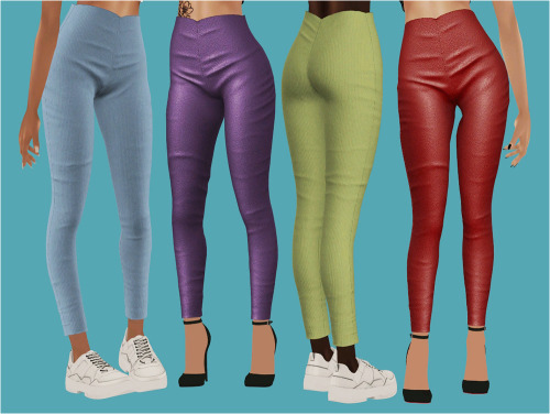 nikaonishko: High Rise Skinny Pants to TS2! Original meshes&amp;textures by @backtrack-cc a