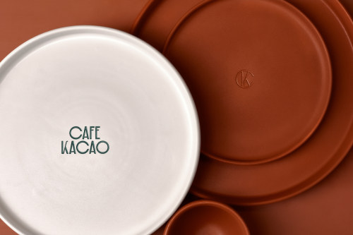 thedsgnblog: Brand Identity for Cafe Kacao by Vegrande Vegrande redesigned the brand