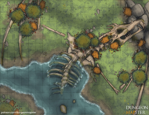 dungeonmapster:  5000 followers! Wow!Here is another little selection of maps from my patreon, where patrons have access to hi res, gridless, night time variants, and photoshop documents.I started making maps as a hobby last year, purely because I liked