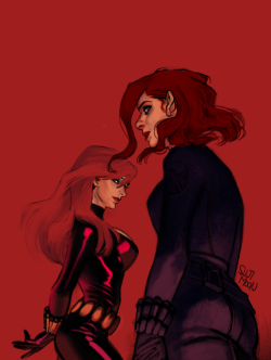 sujimoon:  Black Widow from comics and movie