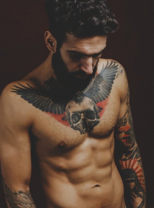 beardsplustattoos:  Adam Purnell/Amck Models