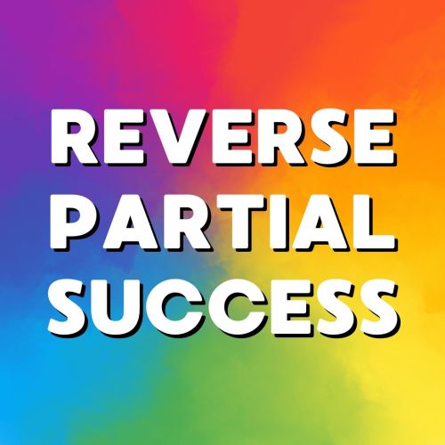 I Keep Thinking Of The Double-edged Sword Of Partial Success.