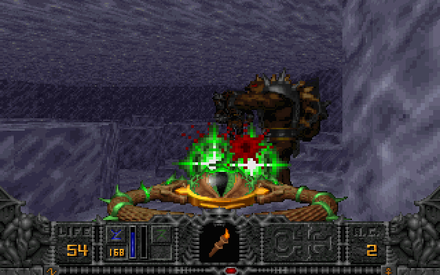 dos-ist-gut:  Hexen: Beyond Heretic (Raven Software Corporation, 1995) Like Heretic