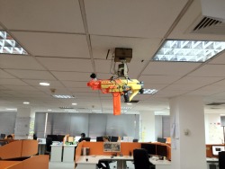 Is…..is THIS a NERF sentry gun????