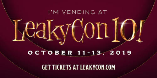it&rsquo;s one week away!! catch me at leakycon in boston next weekend, table AA8! and anything left