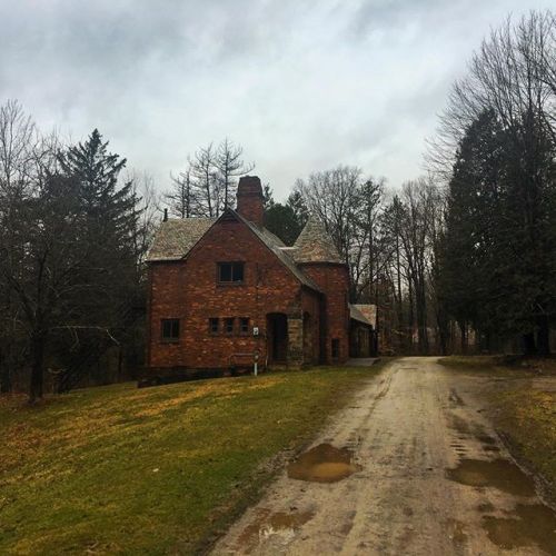 Yesterday’s hike had a bunch of cool old buildings in the woods. A+ posted on Instagram - https://