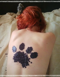 thecatandthecockatoo:  Wax close up. Spattered