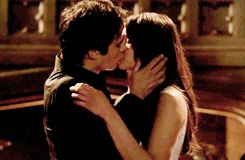  25 days of delena | december 9th: favourite kiss I love you, Damon. I love— 