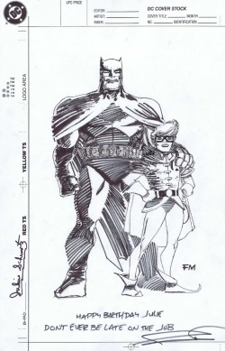 Batman & Robin by Frank Miller for Julius