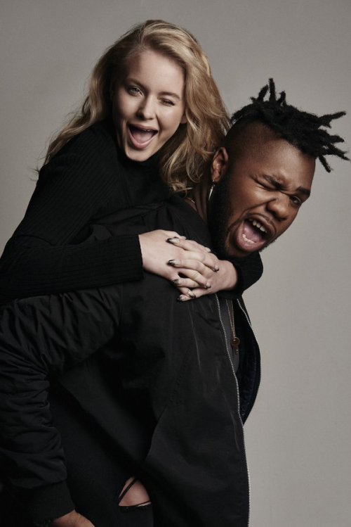 Porn zaralarsson–fan:  Zara Larsson and MNEK photos