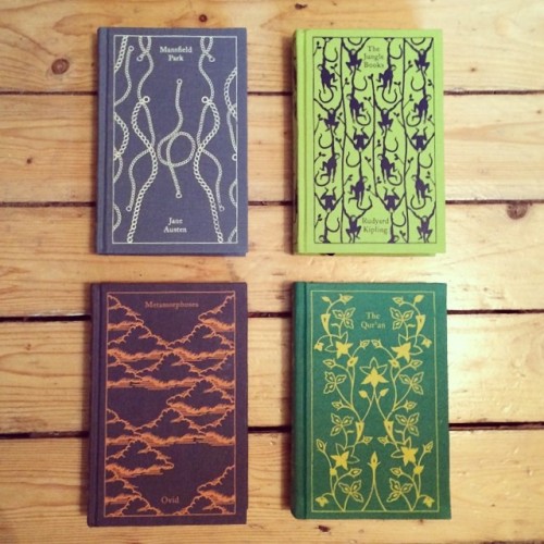 Gorgeous Coralie Bickford-Smith clothbound designs. #JaneAusten #RudyardKipling #Ovid #PenguinBooks 