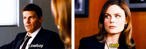 carisixrollins:  It’s quite simple. Whatever Agent Booth says, you respond with whatever word or phrase pops into your head, and vice versa. 