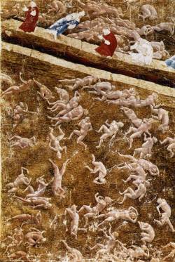renaissance-art:  Botticelli c. 1480s Dante: