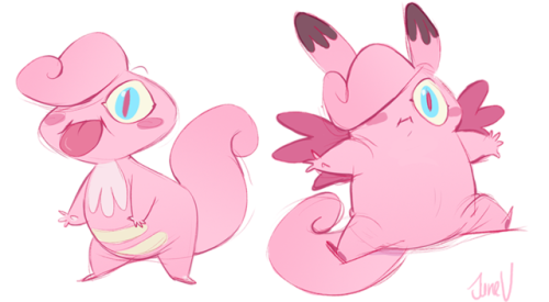 There was a pokeself thing going around on twitter and I couldnt help myself.I like both Lickilicky 