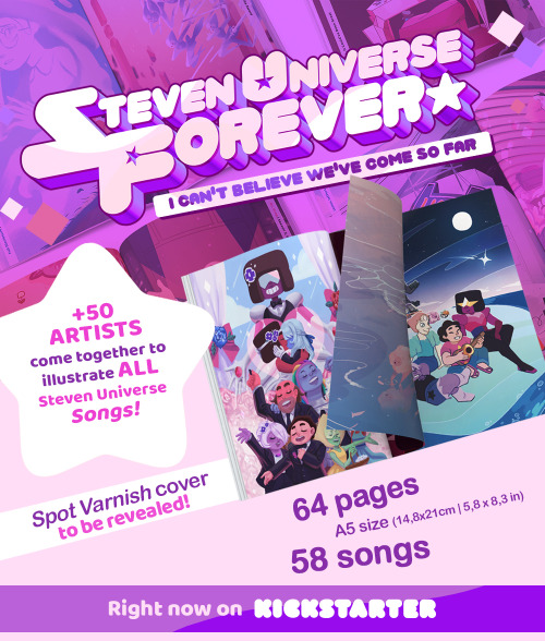suforeverzine: Hello, Starlight. Preorders for “Steven Universe Forever: I Can’t Believe We’ve Come so Far” are now LIVE! Access our Kickstarter Page Here. “Steven Universe Forever” is a Fanzine put together by a group of fans who wanted to